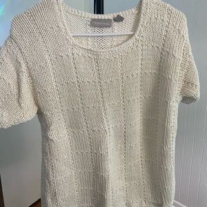 White Knit Top-Nordstrom